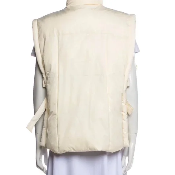 GANNI Shiny Puff Oversized Vest NWT!